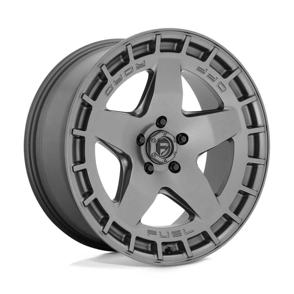 20x9 Fuel Offroad Wheels D734 WARP 5x120 30 offset 65.07 hub GRAY - D7342090A362