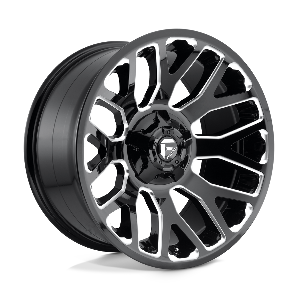 20x9 Fuel Offroad Wheels D607 WARRIOR 8x165.1 20 offset 125.1 hub BLACK - D60720908257