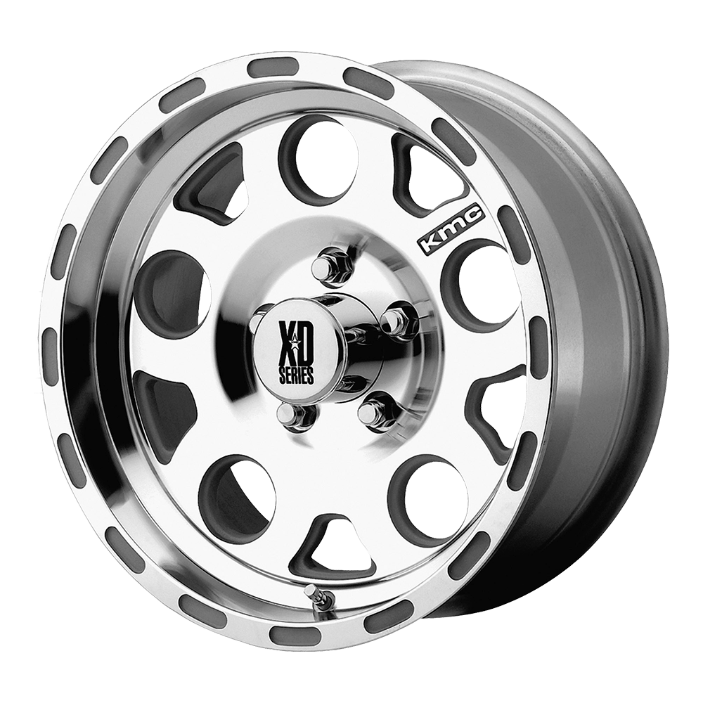 17x9 XD Series Offroad XD122 ENDURO 5x127 -6 offset 83.7 hub MACHINED - XD12279050506N
