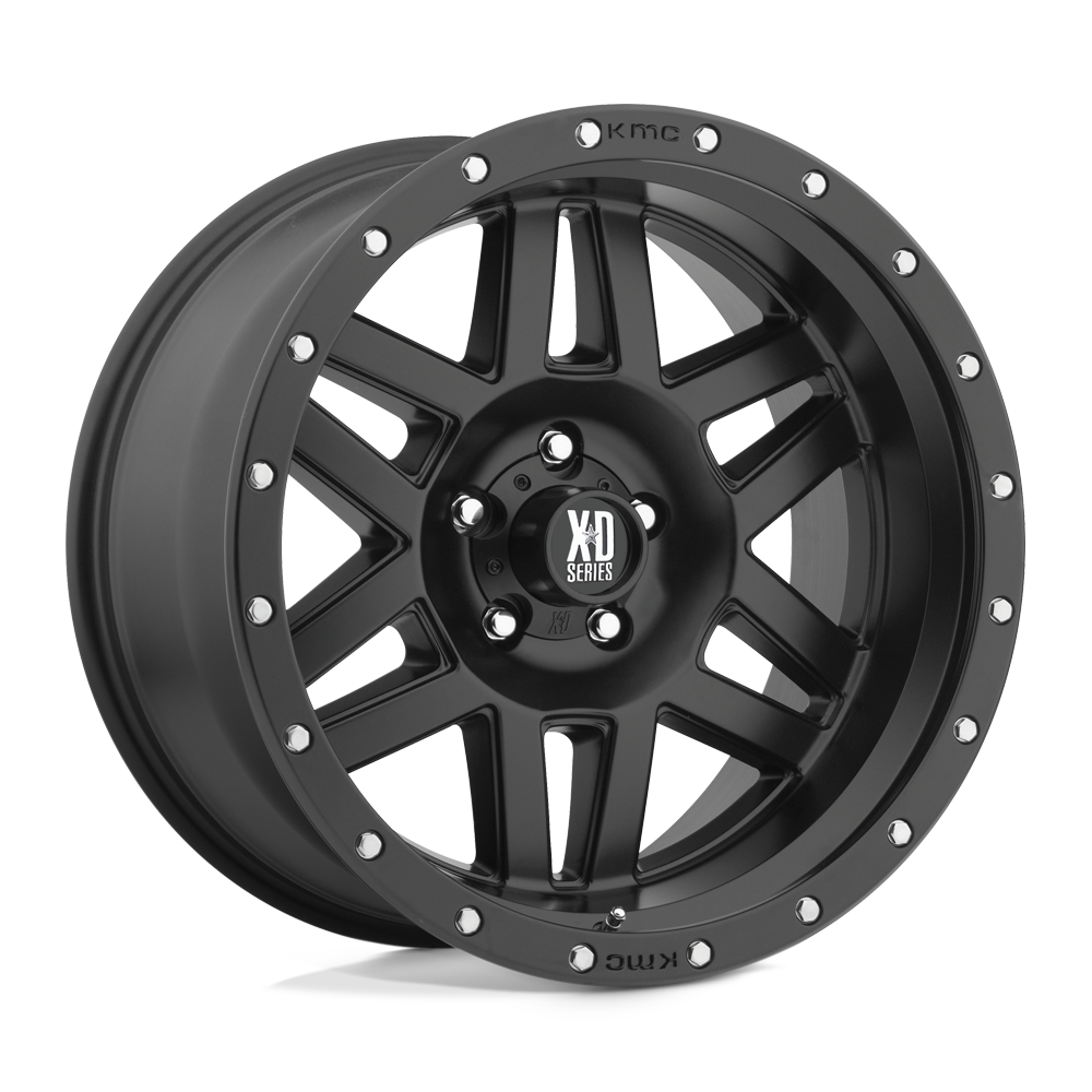 18x9 XD Series Offroad XD128 MACHETE 5x127 18 offset 78.1 hub BLACK - XD12889050718