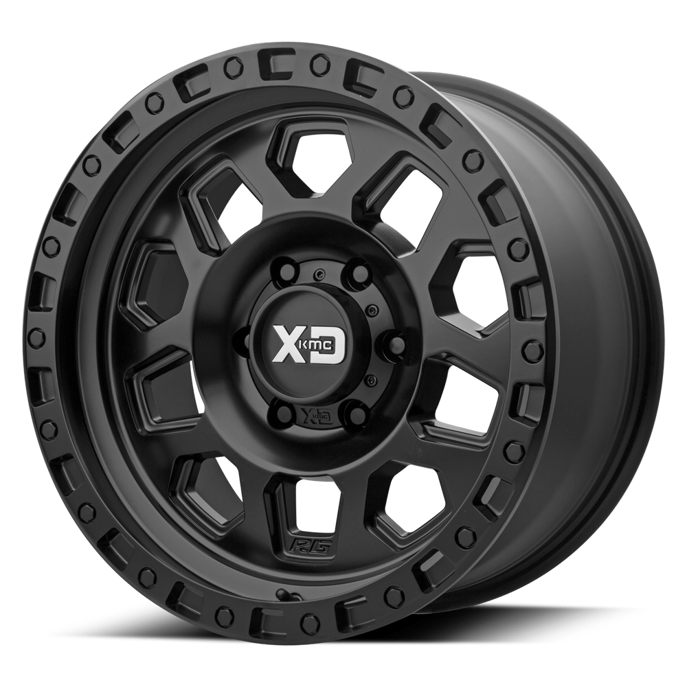 18x9 XD Series Offroad XD132 RG2 5x127 0 offset 72.56 hub BLACK - XD13289050700