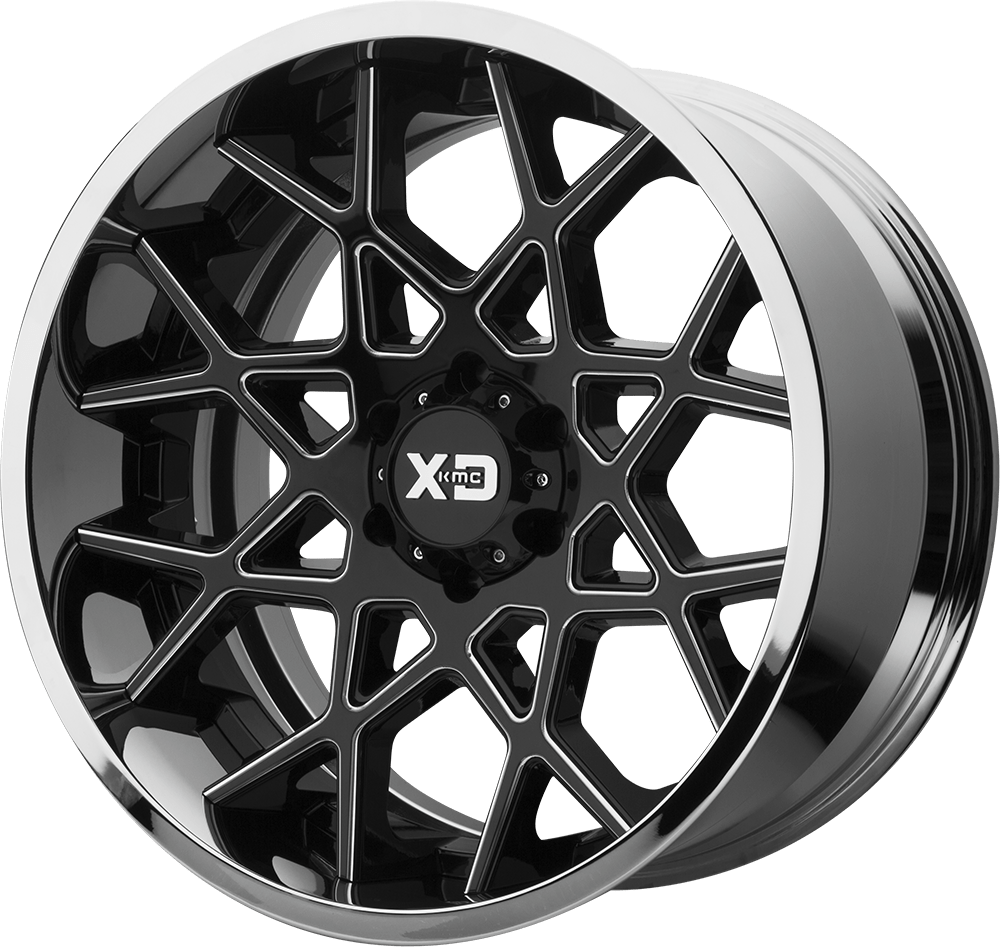 22x10 XD Series Offroad XD203 CHOPSTIX 5x139.7 -18 offset 78.1 hub BLACK - XD203-22108518NBC