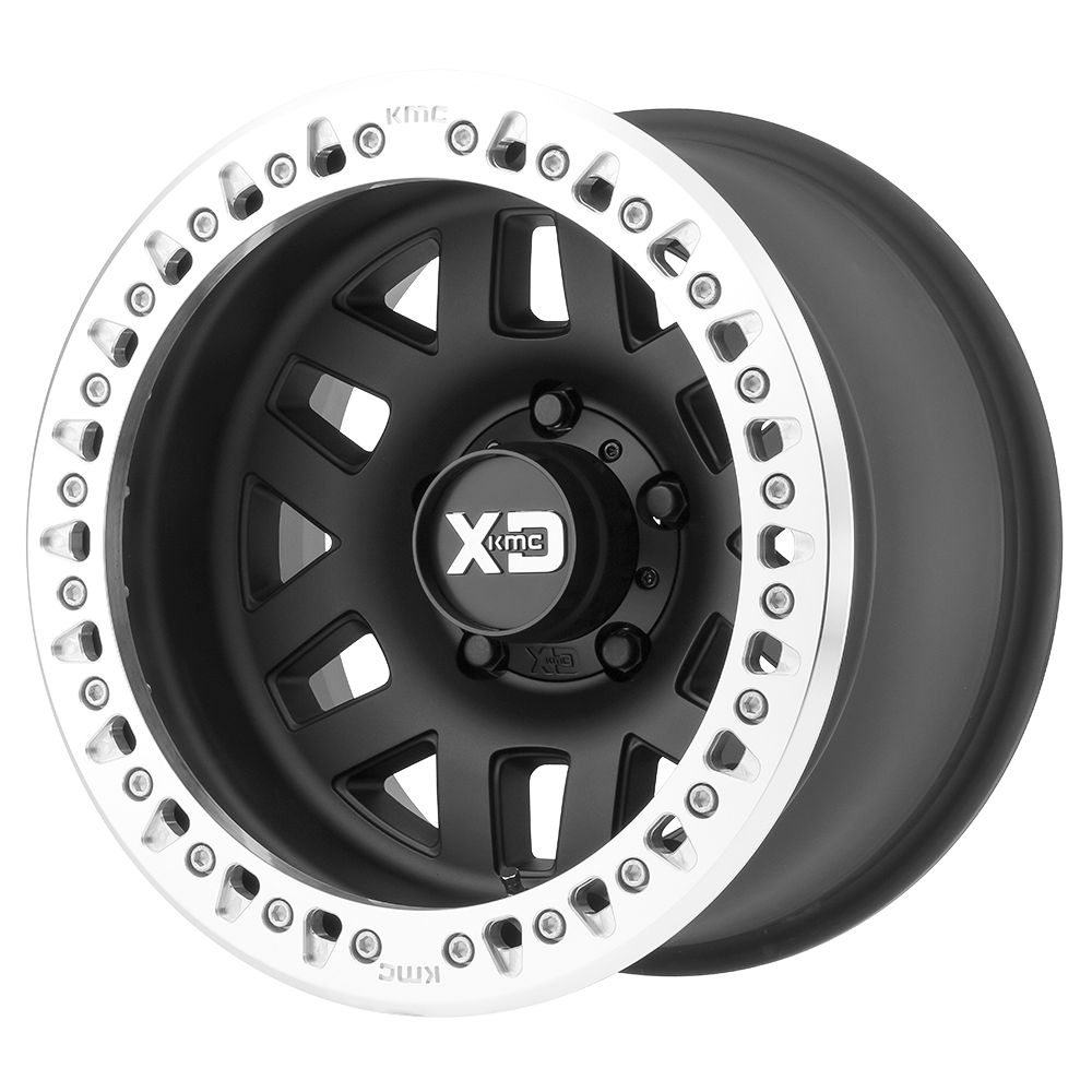 17x9 XD Series Offroad XD229 MACHETE CRAWL BEADLOCK 5x114.3 -38 offset 72.56 hub BLACK - XD22979012738N
