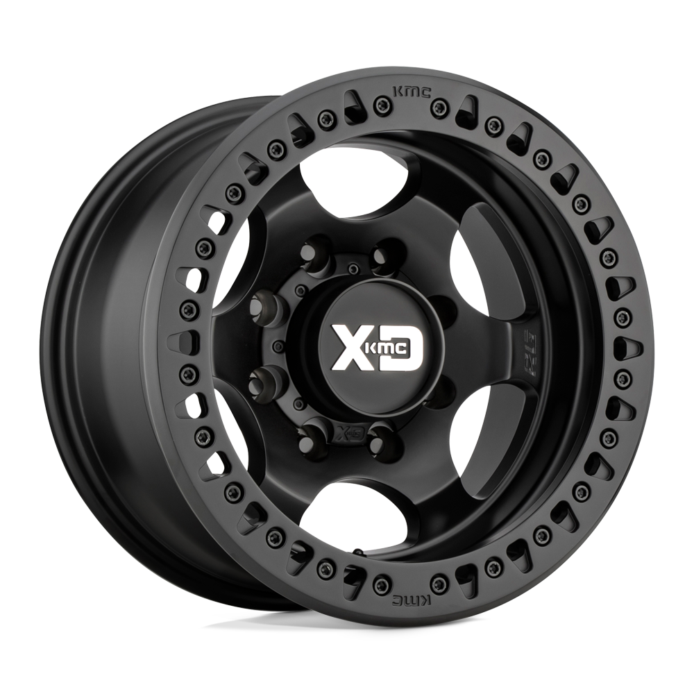 17x9 XD Series Offroad XD232 BEADLOCK 6x139.7 -38 offset 108 hub BLACK - XD23279060738N