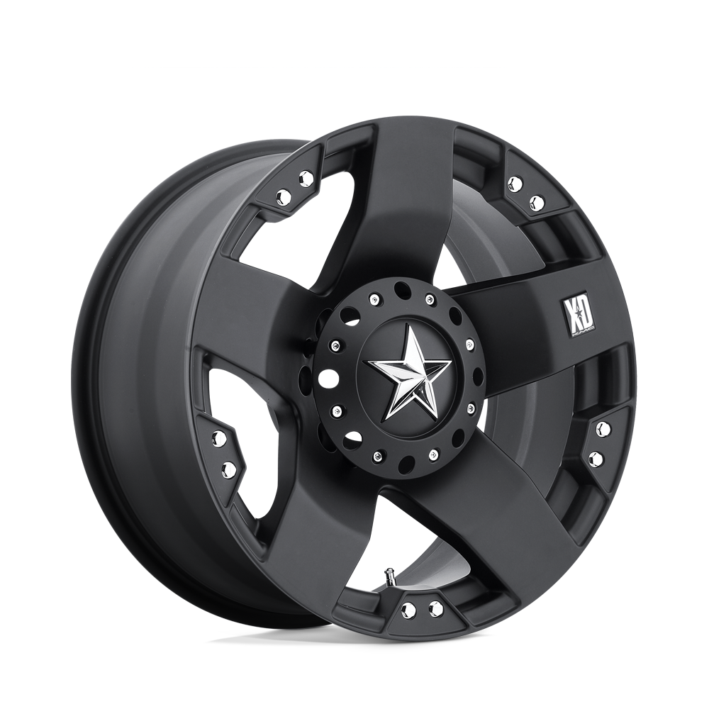 22x9.5 XD Series Offroad XD775 ROCKSTAR 6x135/6x139.7 12 offset 106.1 hub BLACK - XD77522967312