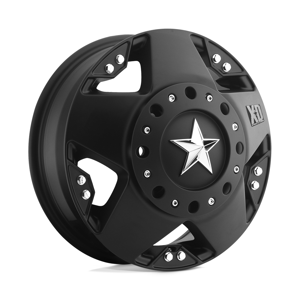 17x8 XD Series Offroad XD775 ROCKSTAR 5x127/5x139.7 10 offset 78.1 hub BLACK - XD77578035510