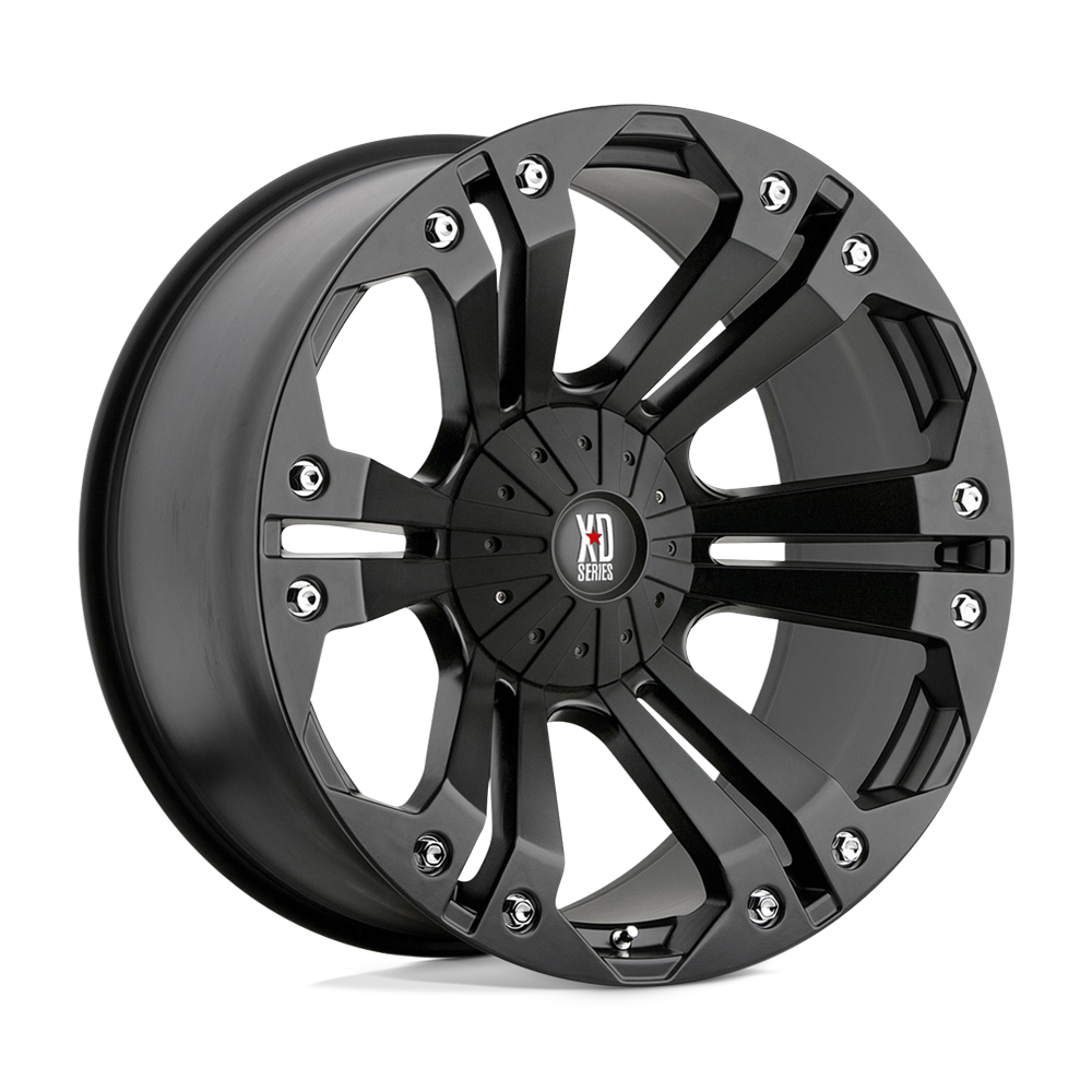 18x9 XD Series Offroad XD778 MONSTER 6x135/6x139.7 -12 offset 106.1 hub BLACK - XD77889067712N