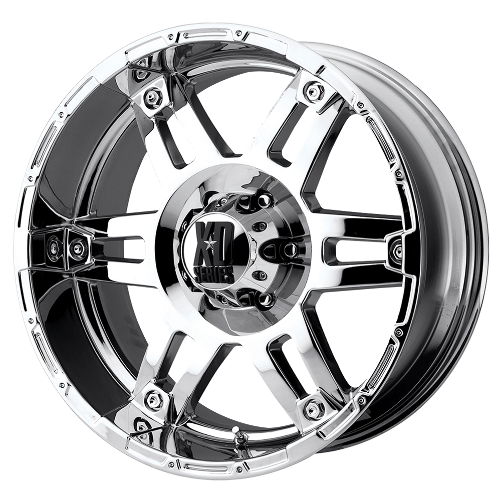 17x8 XD Series Offroad XD797 SPY 6x135 18 offset 87.1 hub CHROME - XD79778063218