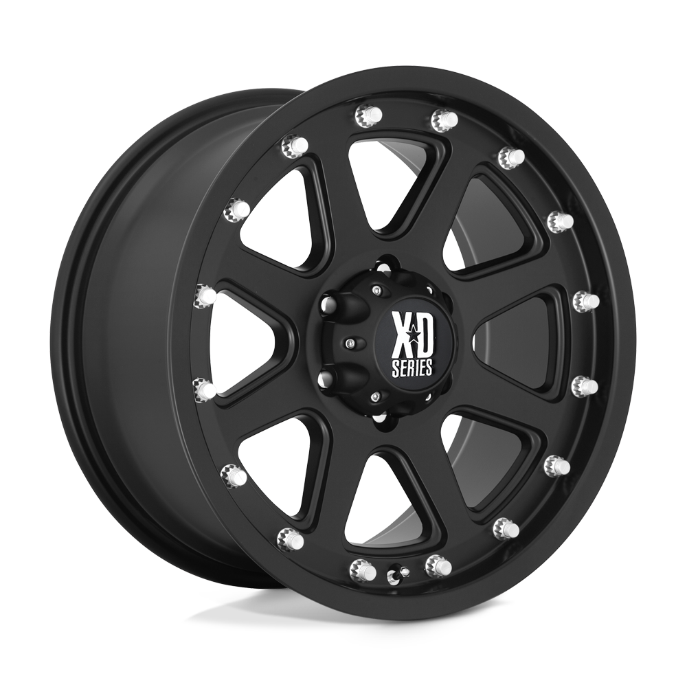 18x9 XD Series Offroad XD798 ADDICT 8x165.1 -12 offset 125.1 hub BLACK - XD79889080712N