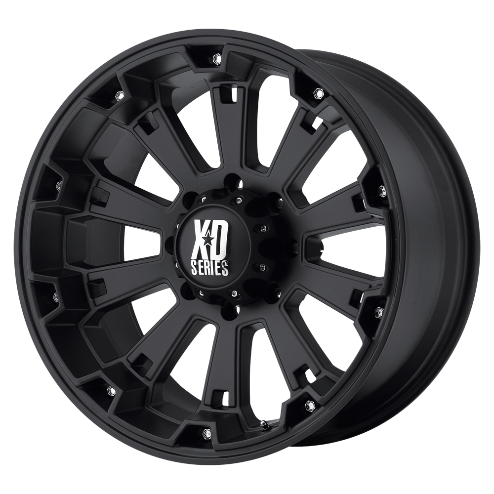 20x9 XD Series Offroad XD800 MISFIT 5x127 0 offset 78.1 hub BLACK - XD80029050700