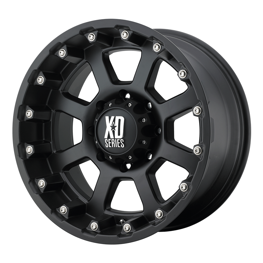17x9 XD Series Offroad XD807 STRIKE 6x135 -24 offset 87.1 hub BLACK - XD80779063724N