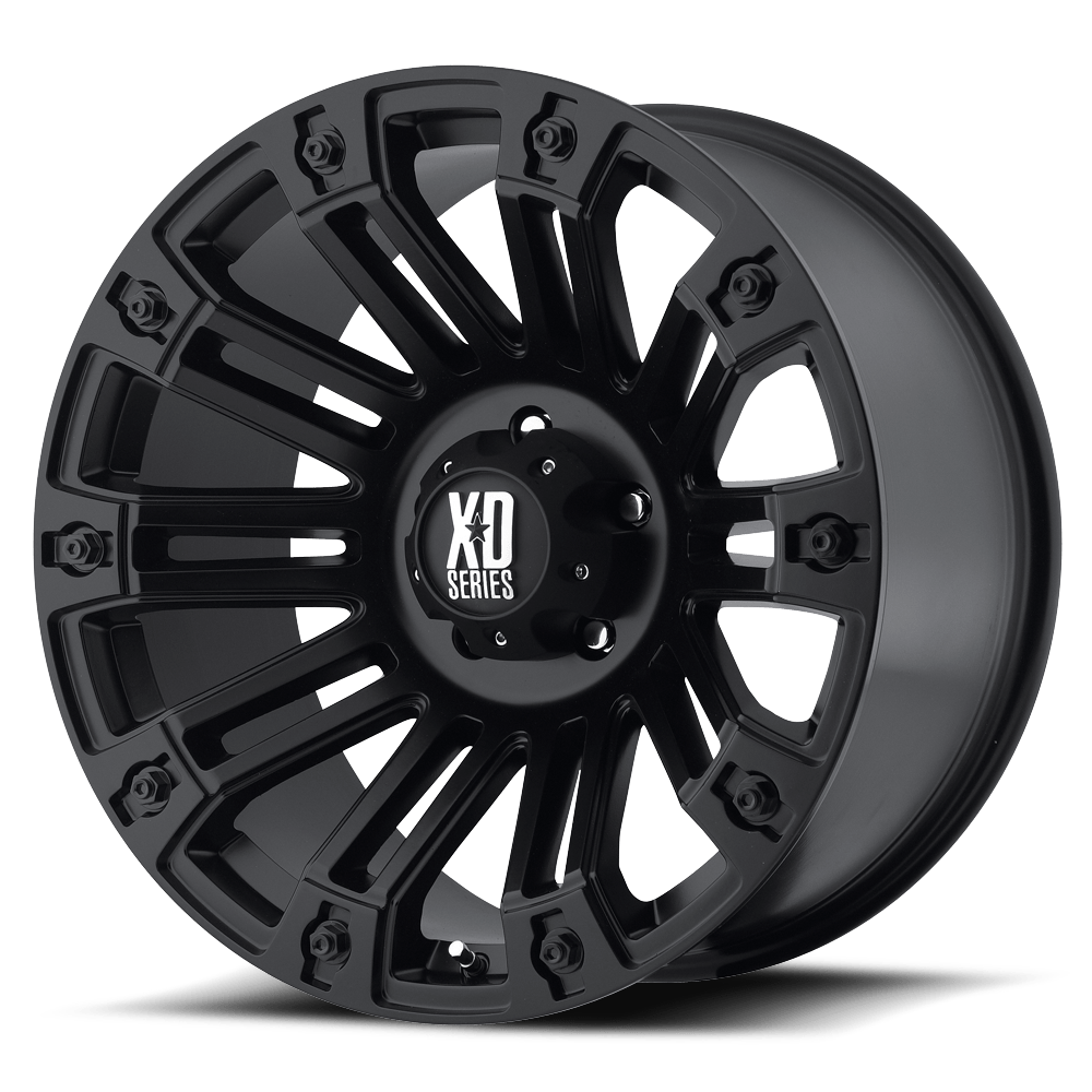 20x10 XD Series Offroad XD810 BRIGADE 6x139.7 -24 offset 106.1 hub BLACK - XD81021068724N