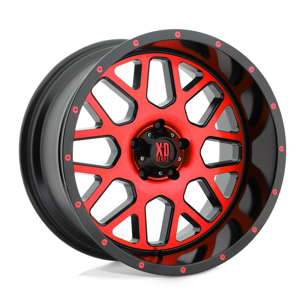 20x10 XD Series Offroad XD820 GRENADE 5x127 -24 offset 78.1 hub MACHINED - XD82021050524NRC