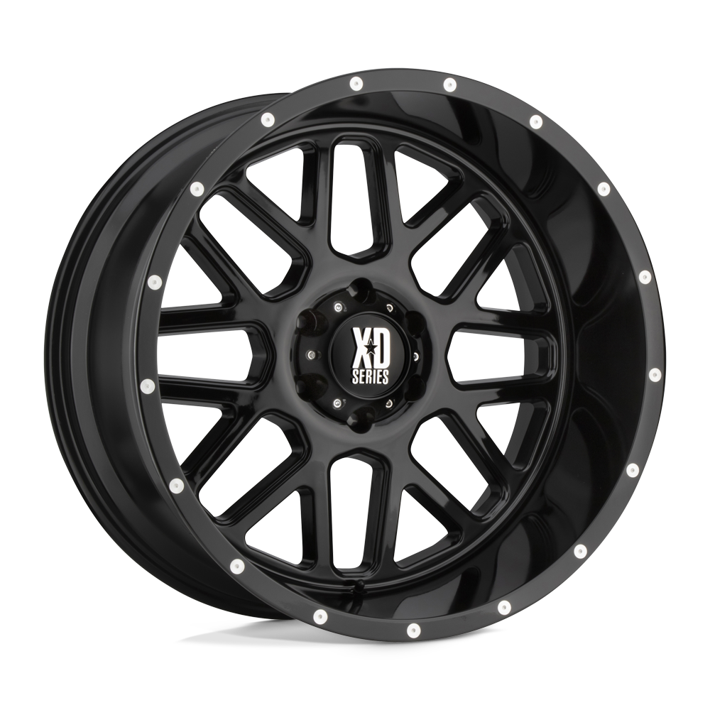 20x9 XD Series Offroad XD820 GRENADE 5x150 0 offset 110.1 hub BLACK - XD82029058300
