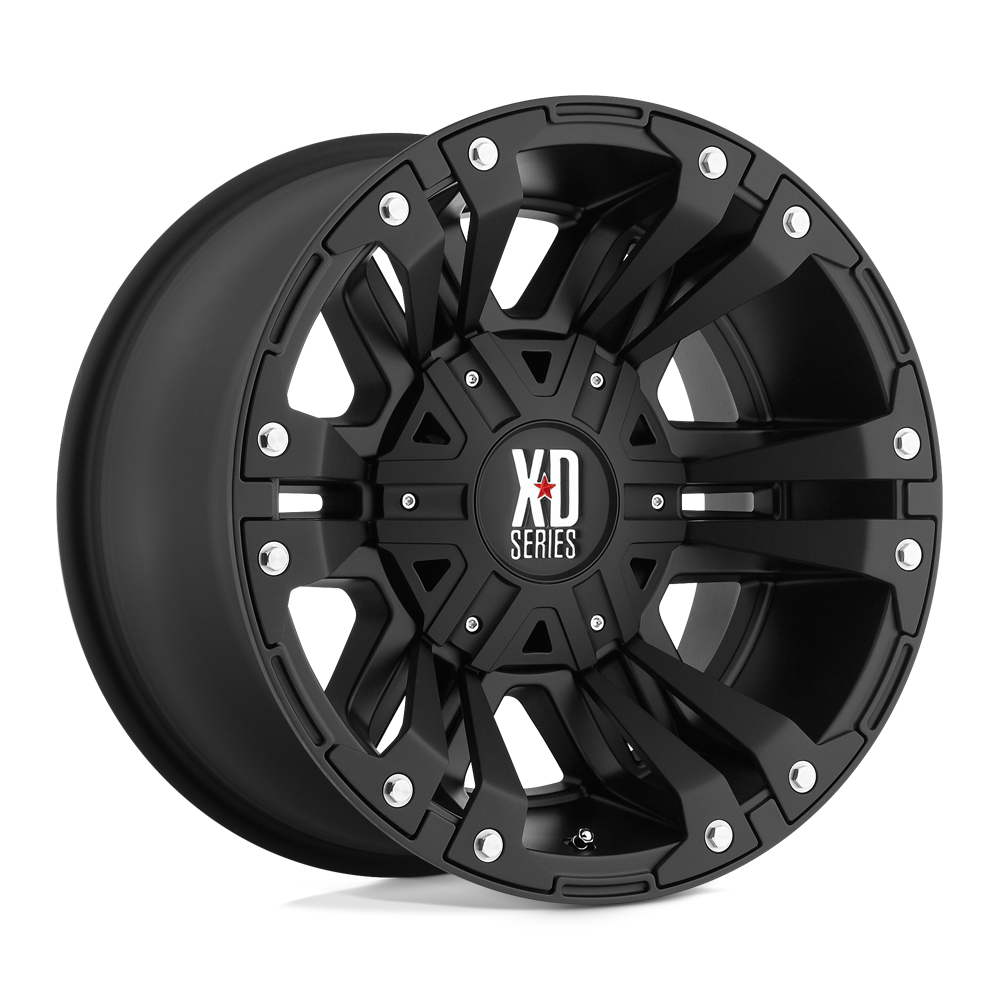 17x9 XD Series Offroad XD822 MONSTER II 8x180 18 offset 124.2 hub BLACK - XD82279088718