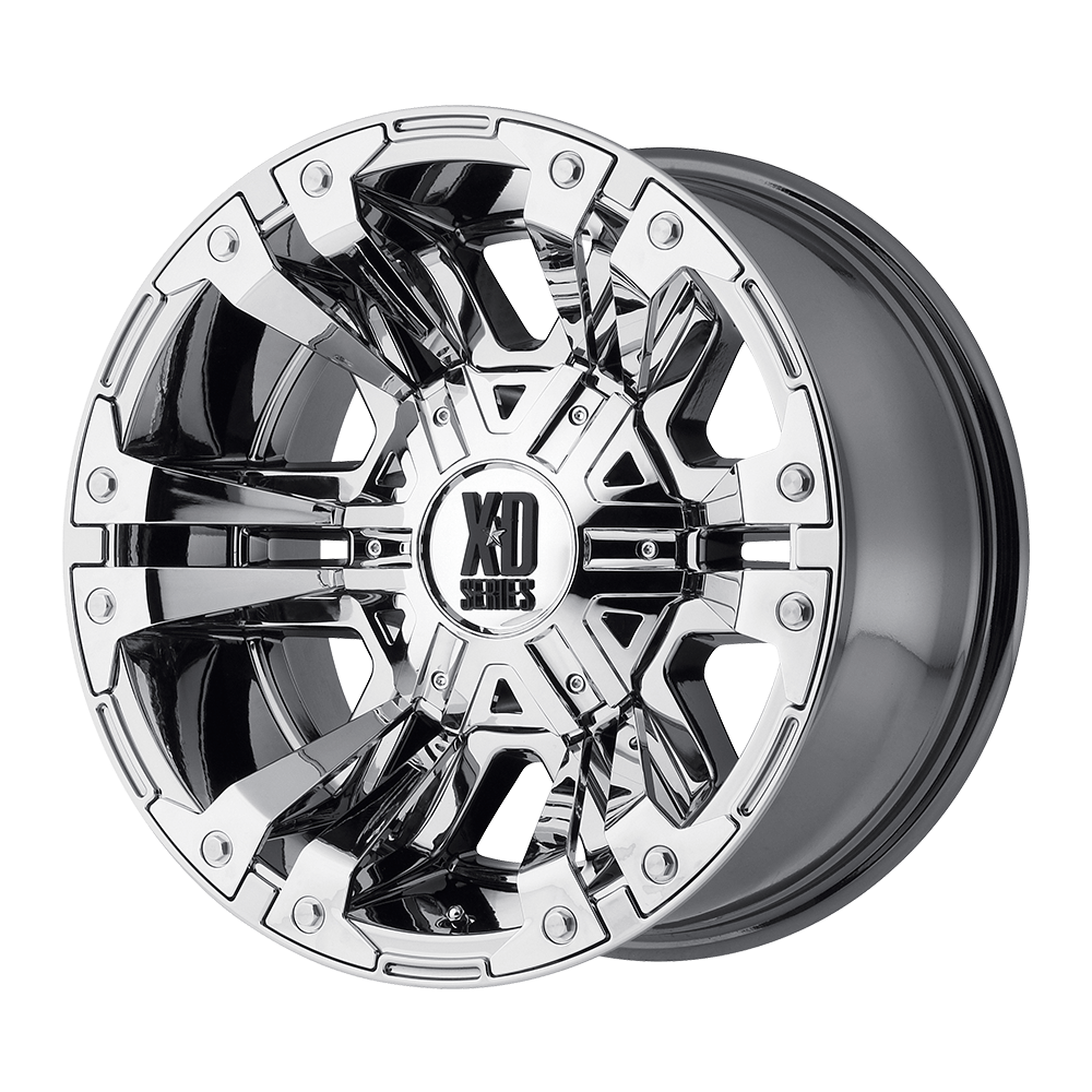 20x10 XD Series Offroad XD822 MONSTER II 5x139.7/5x150 -24 offset 110.1 hub CHROME - XD82221086824N