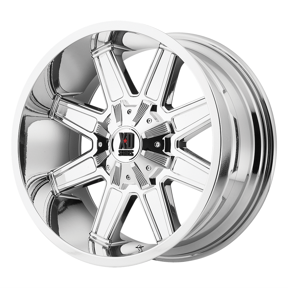 18x10 XD Series Offroad XD823 TRAP 5x127/5x139.7 -24 offset 78.1 hub CHROME - XD82381035824N