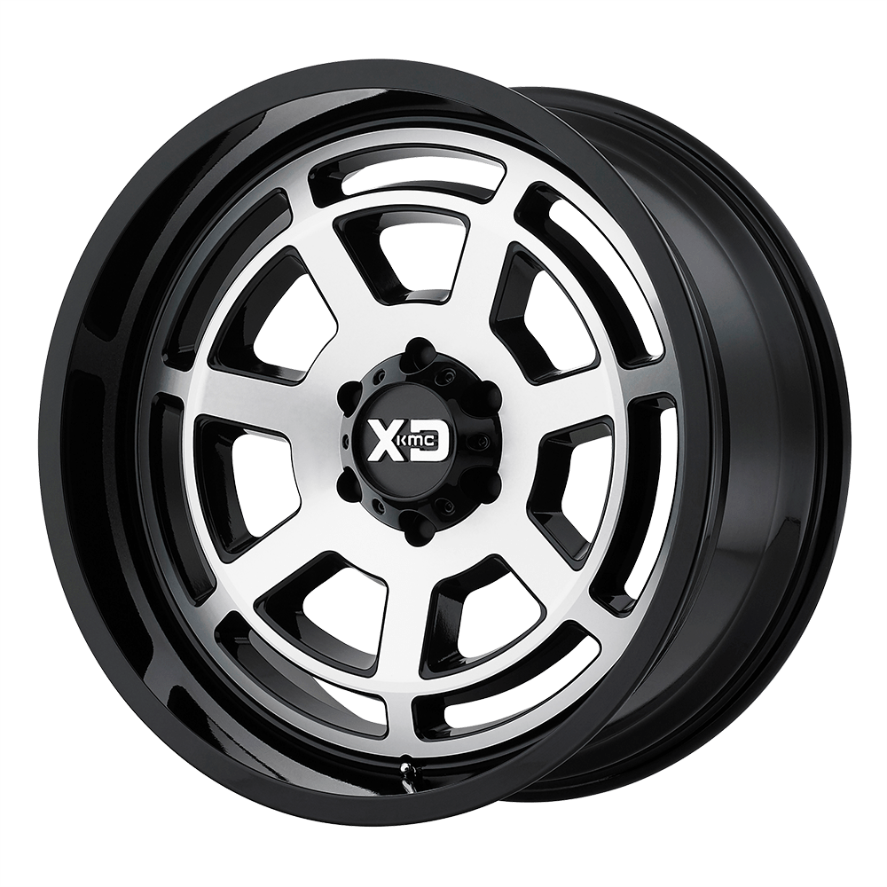 20x10 XD Series Offroad XD824 BONES 5x127 -24 offset 78.1 hub BLACK - XD82421050524N