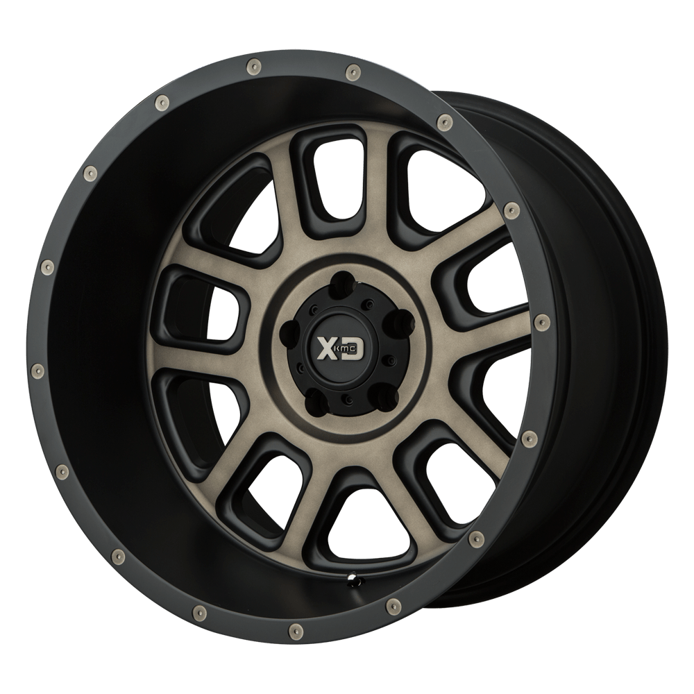 20x12 XD Series Offroad XD828 DELTA 6x139.7 -44 offset 106.1 hub BLACK - XD82821268944N