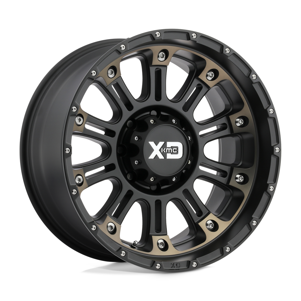 20x10 XD Series Offroad XD829 HOSS II 5x127 -24 offset 72.56 hub BLACK - XD82921050924N