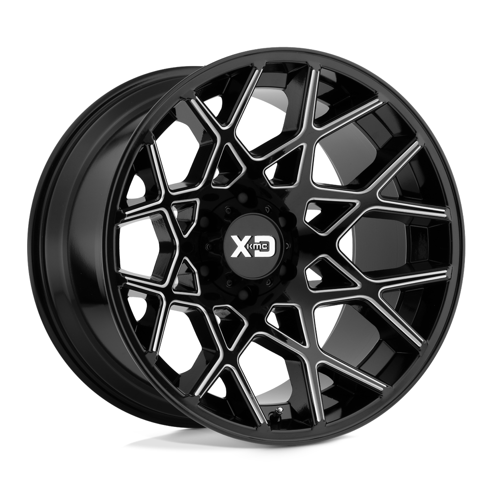 20x10 XD Series Offroad XD831 CHOPSTIX 8x165.1 -24 offset 125.1 hub BLACK - XD83121080324N