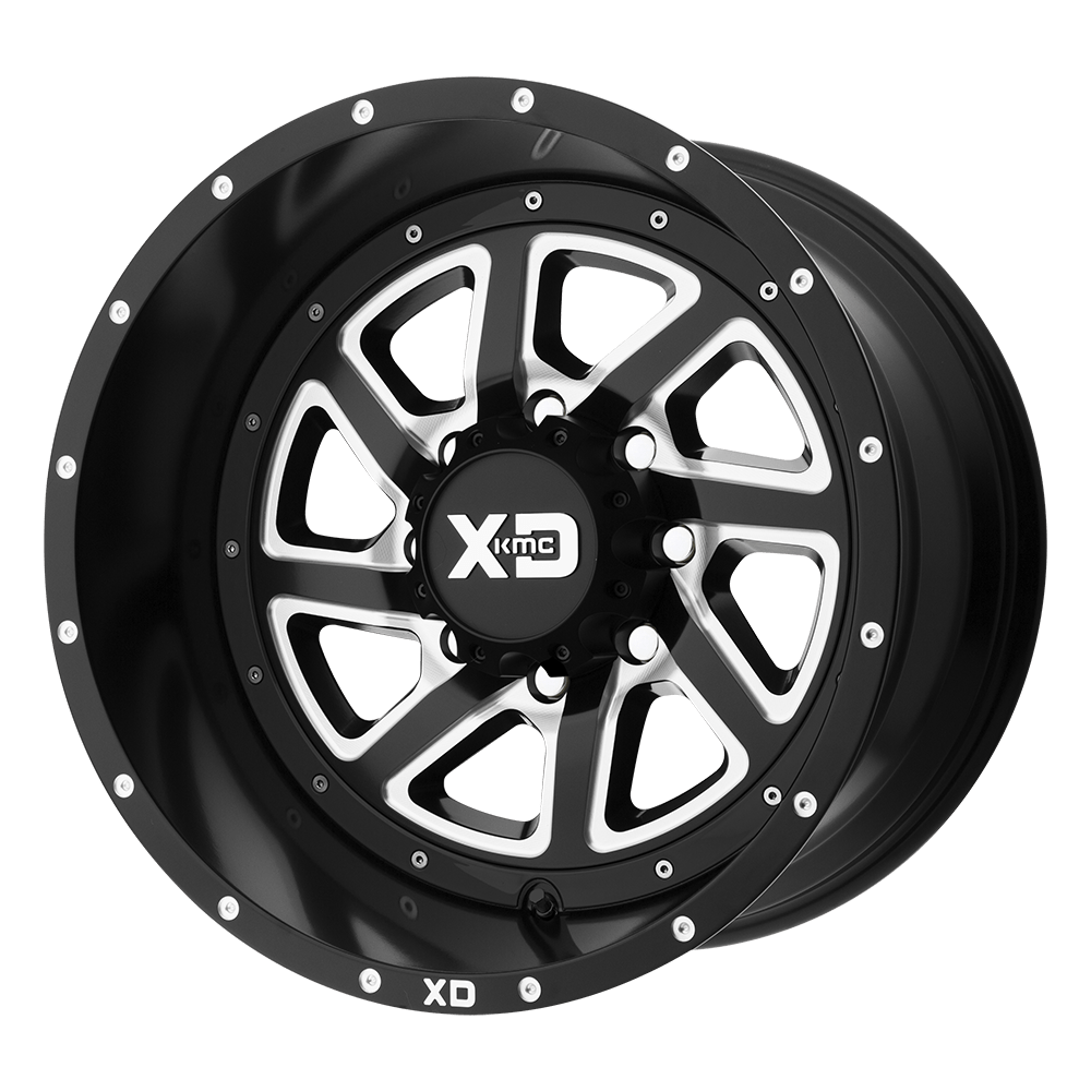 22x14 XD Series Offroad XD833 RECOIL 6x139.7 -76 offset 106.1 hub BLACK - XD83322468976N