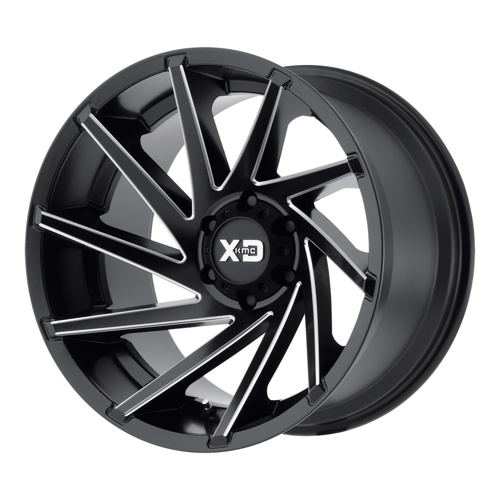 20x9 XD Series Offroad XD834 CYCLONE 5x127 18 offset 72.56 hub BLACK - XD83429050918