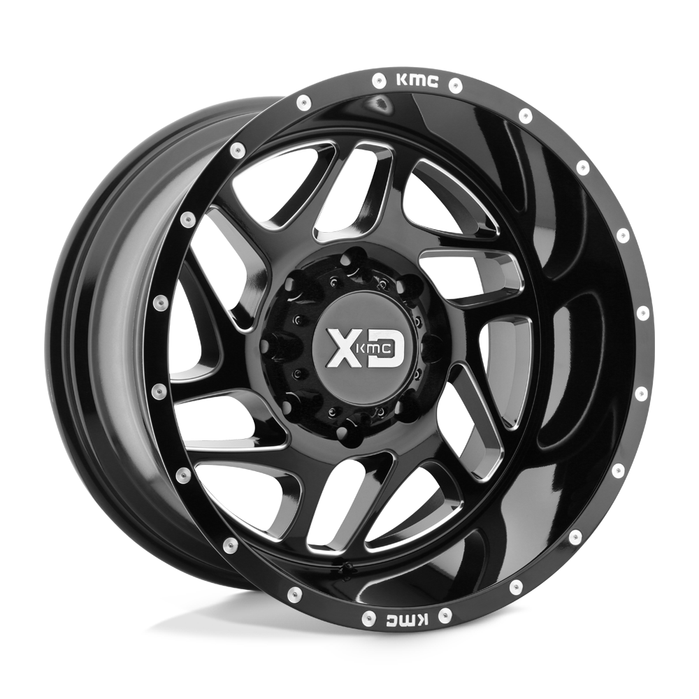 20x9 XD Series Offroad XD836 FURY 6x114.3 18 offset 66.06 hub BLACK - XD83629064318