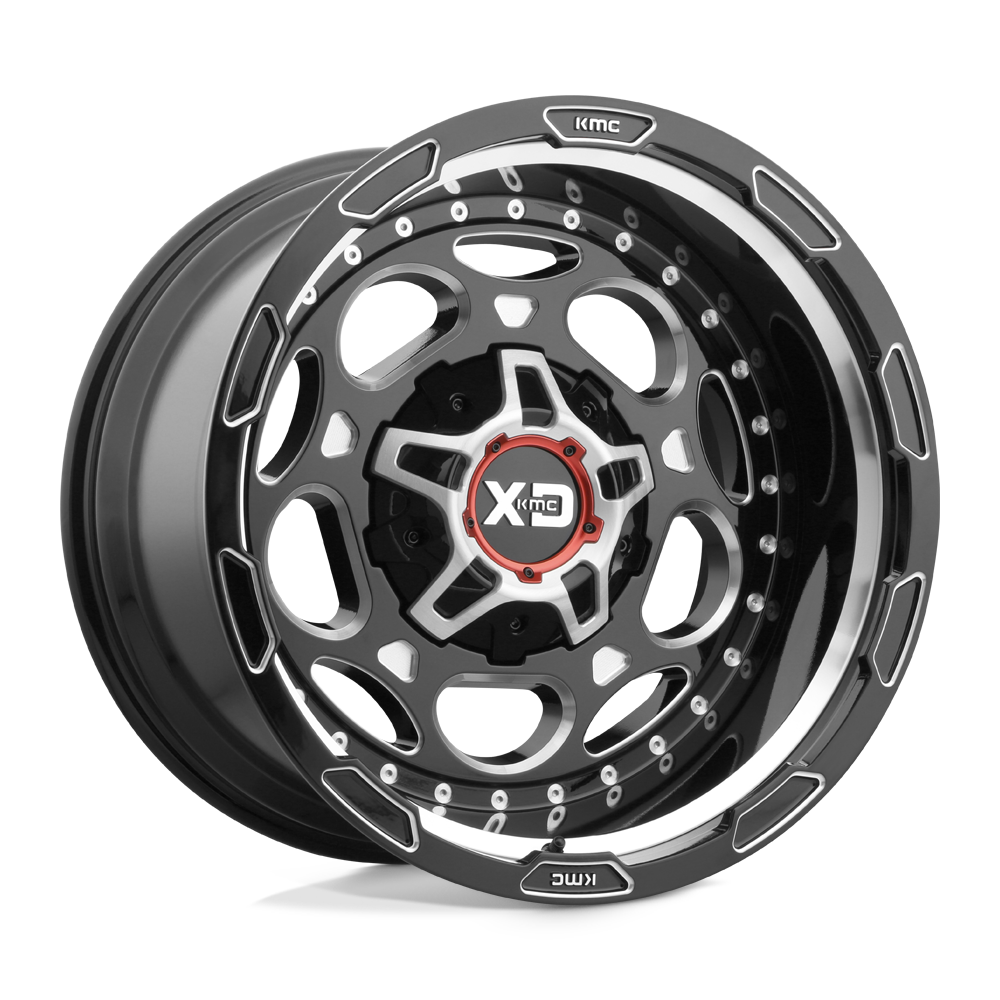 20x10 XD Series Offroad XD837 DEMODOG 8x165.1 -18 offset 125.1 hub BLACK - XD83721080318N