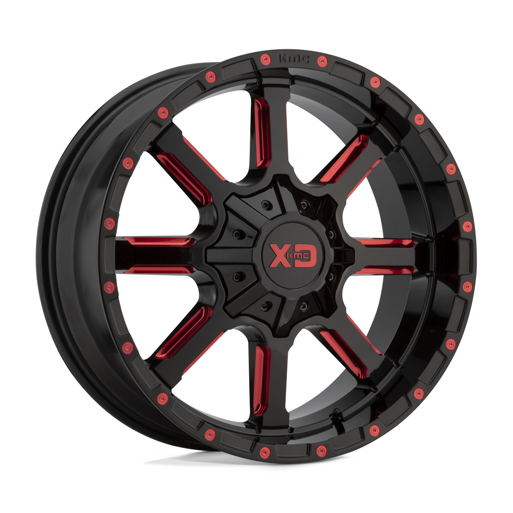 20x9 XD Series Offroad XD838 MAMMOTH 8x165.1 18 offset 125.1 hub BLACK - XD83829080918
