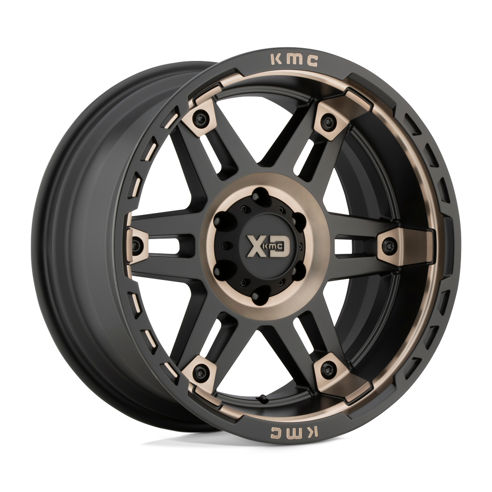 17x8 XD Series Offroad XD840 SPY II 6x114.3 18 offset 66.06 hub BLACK - XD84078064918