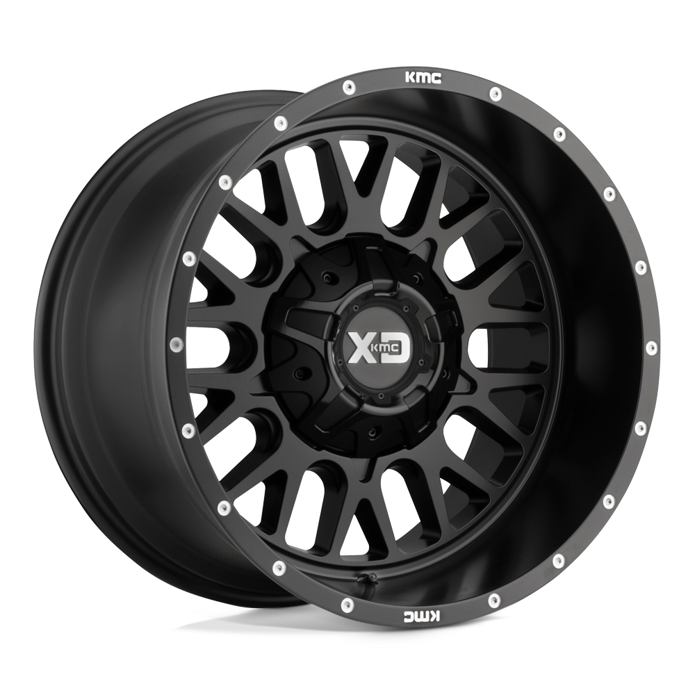 20x9 XD Series Offroad XD842 SNARE 5x139.7/5x150 0 offset 110.1 hub BLACK - XD84229086700