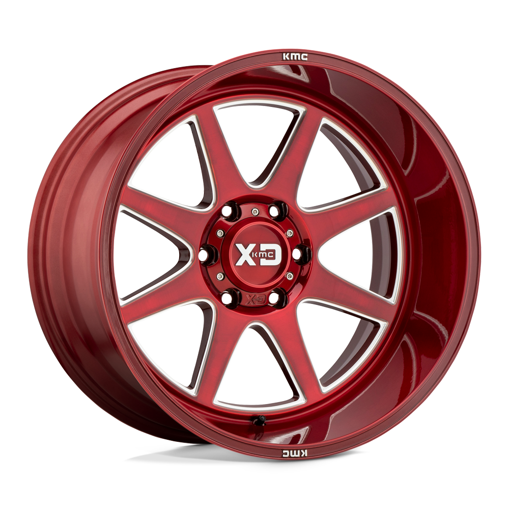 20x10 XD Series Offroad XD844 PIKE 8x165.1 -18 offset 125.1 hub RED - XD84421080918N