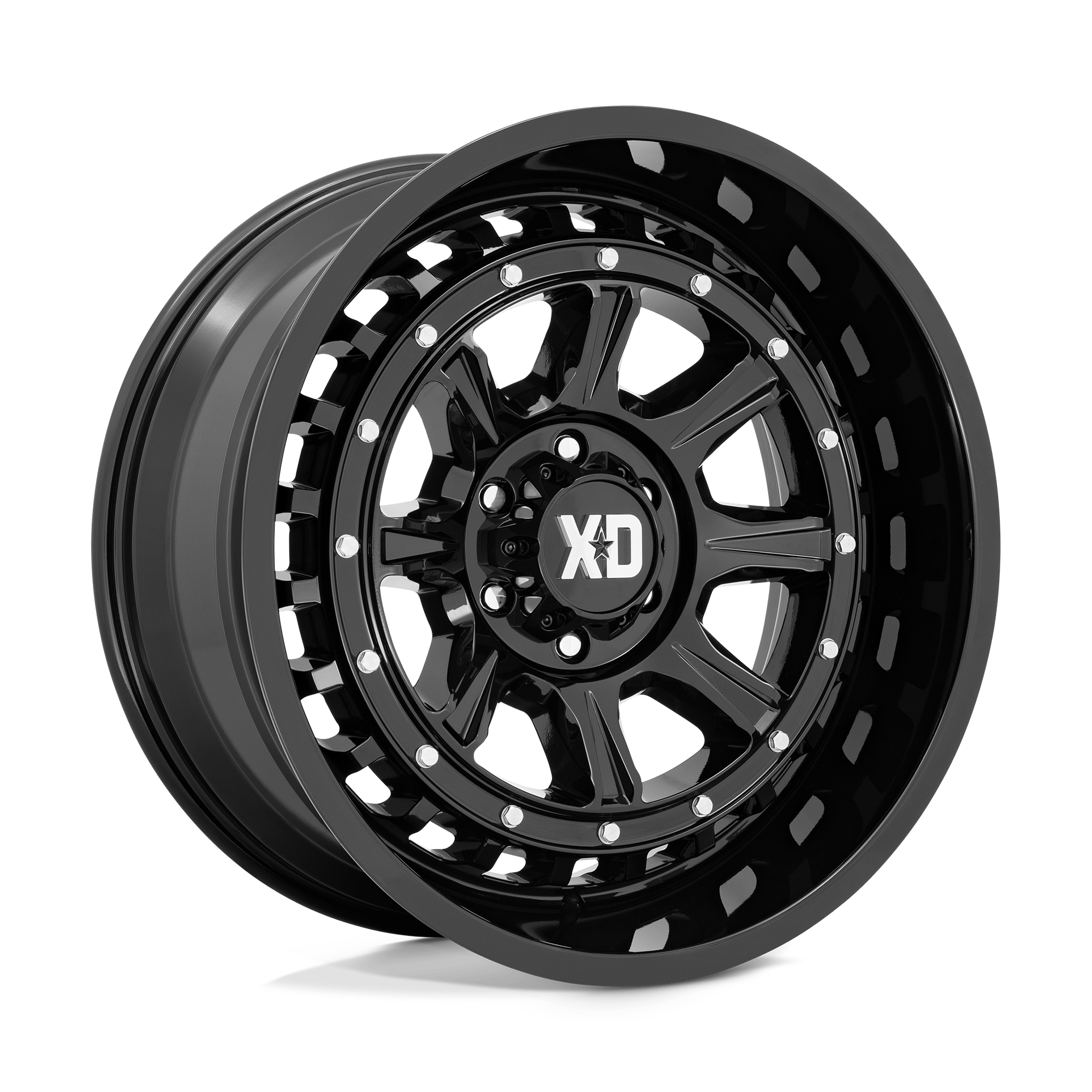 20x10 XD Series Offroad XD866 OUTLANDER 5x127 -36 offset 71.5 hub BLACK - XD866BX20105018N