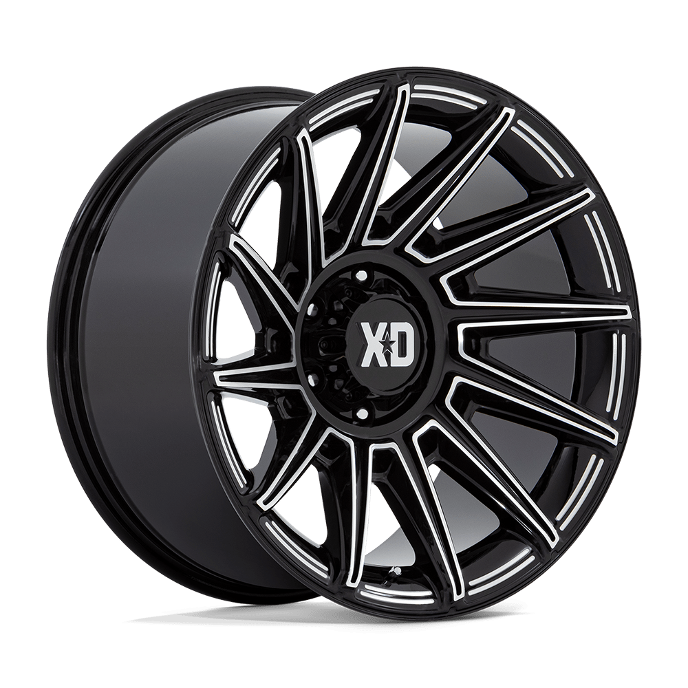 20x10 XD Series Offroad XD867 SPECTER 8x180 -18 offset 124.2 hub BLACK - XD867BE20108818N