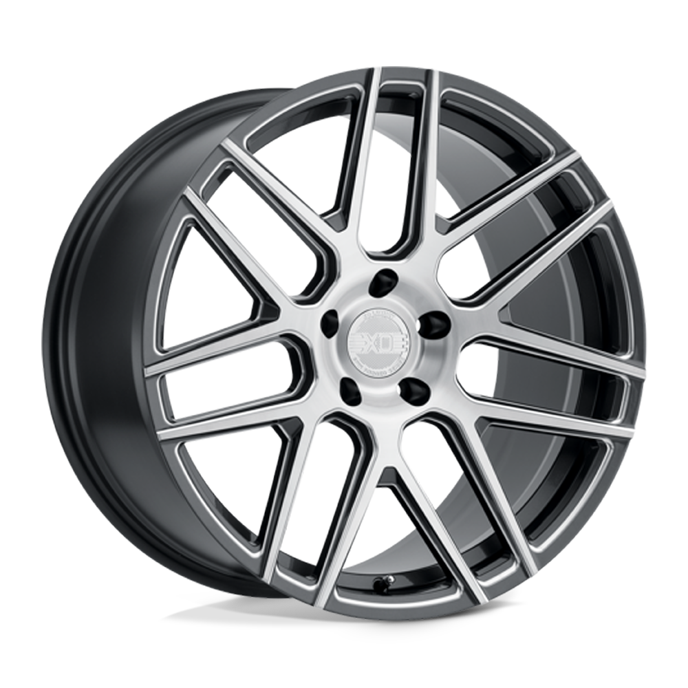 20x10.5 XO Wheels MOSCOW 5x120 38 offset 76.1 hub GUN METAL - 2005MCW385120G76