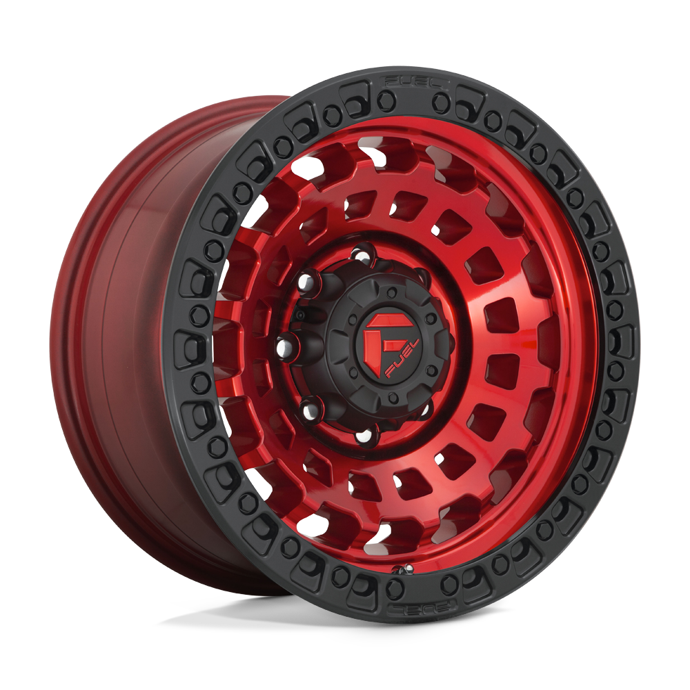 20x9 Fuel Offroad Wheels D632 ZEPHYR 5x150 20 offset 110.1 hub RED - D63220905657