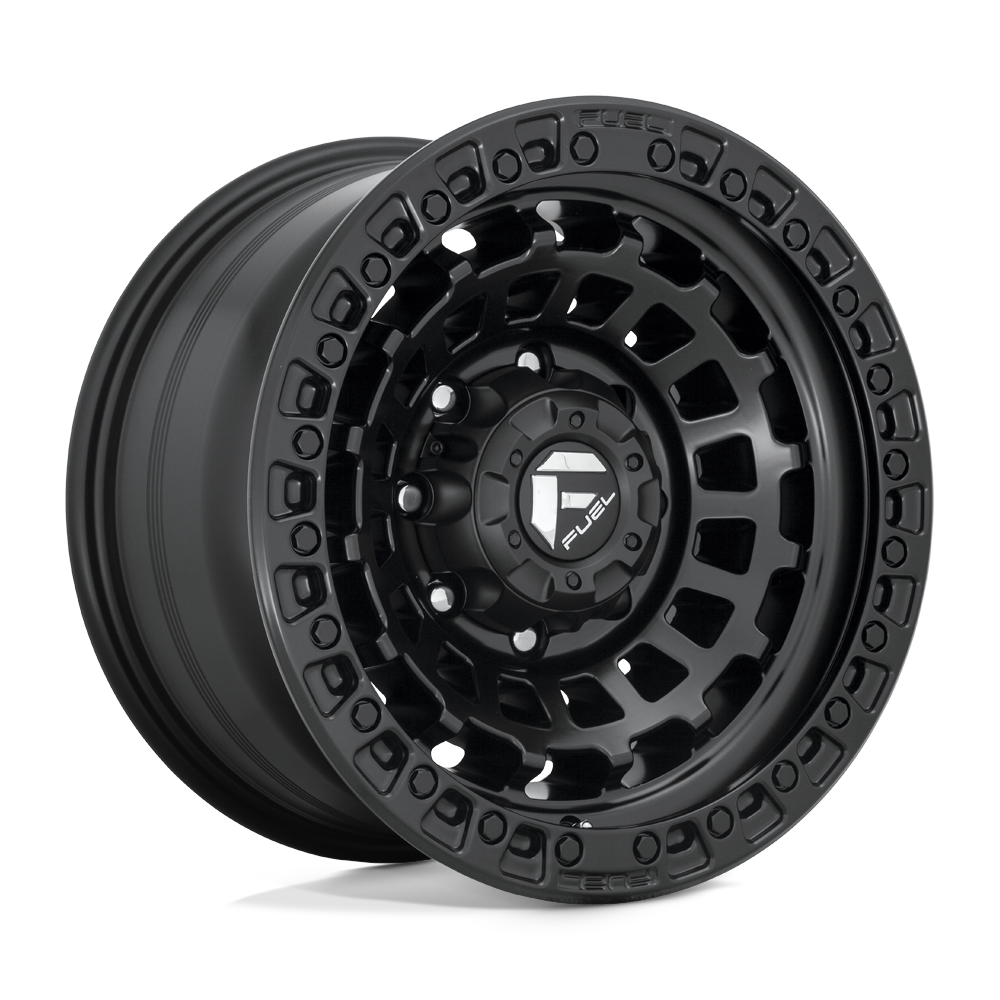 17x9 Fuel Offroad Wheels D633 ZEPHYR 8x165.1 -12 offset 125.1 hub BLACK - D63317908245