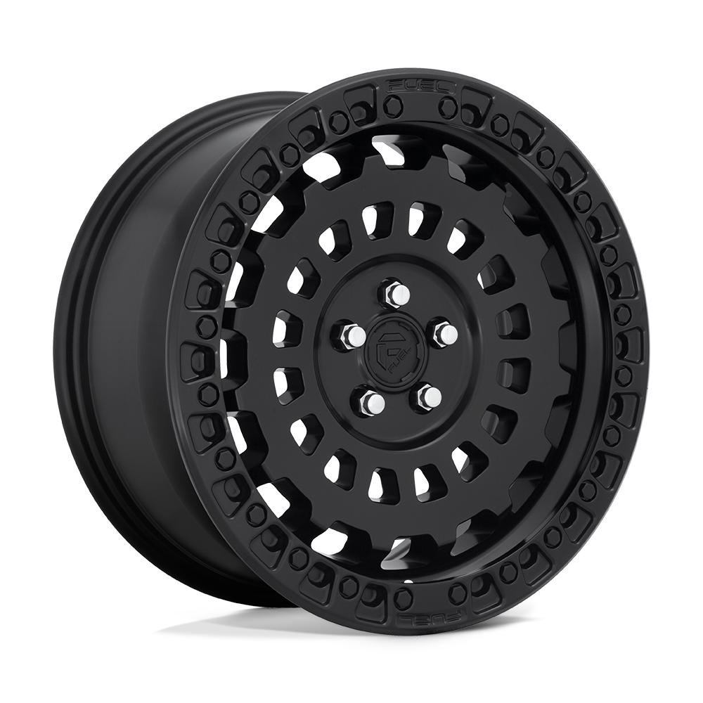 17x8 Fuel Offroad Wheels D633 ZEPHYR 5x127 38 offset 71.5 hub BLACK - D633178075+38G