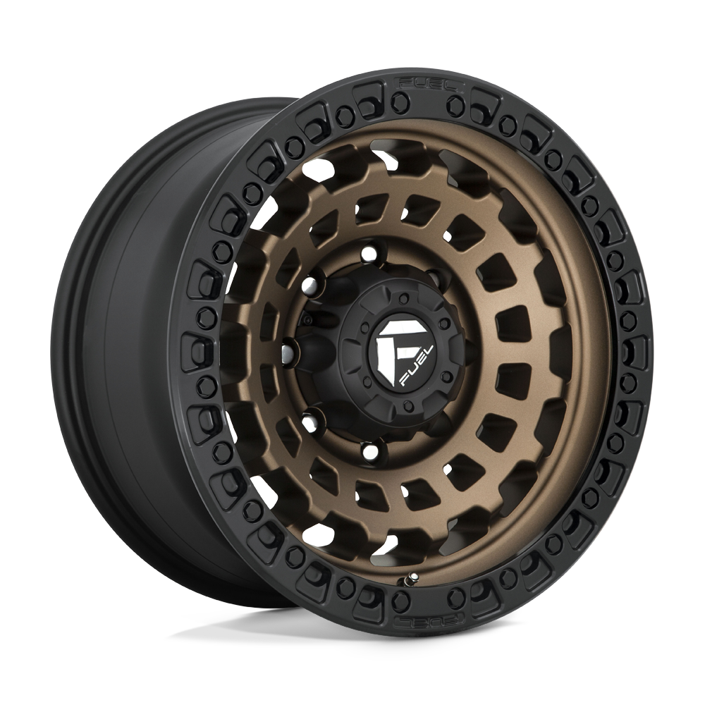 18x9 Fuel Offroad Wheels D634 ZEPHYR 8x165.1 -12 offset 125.1 hub BRONZE - D63418908245
