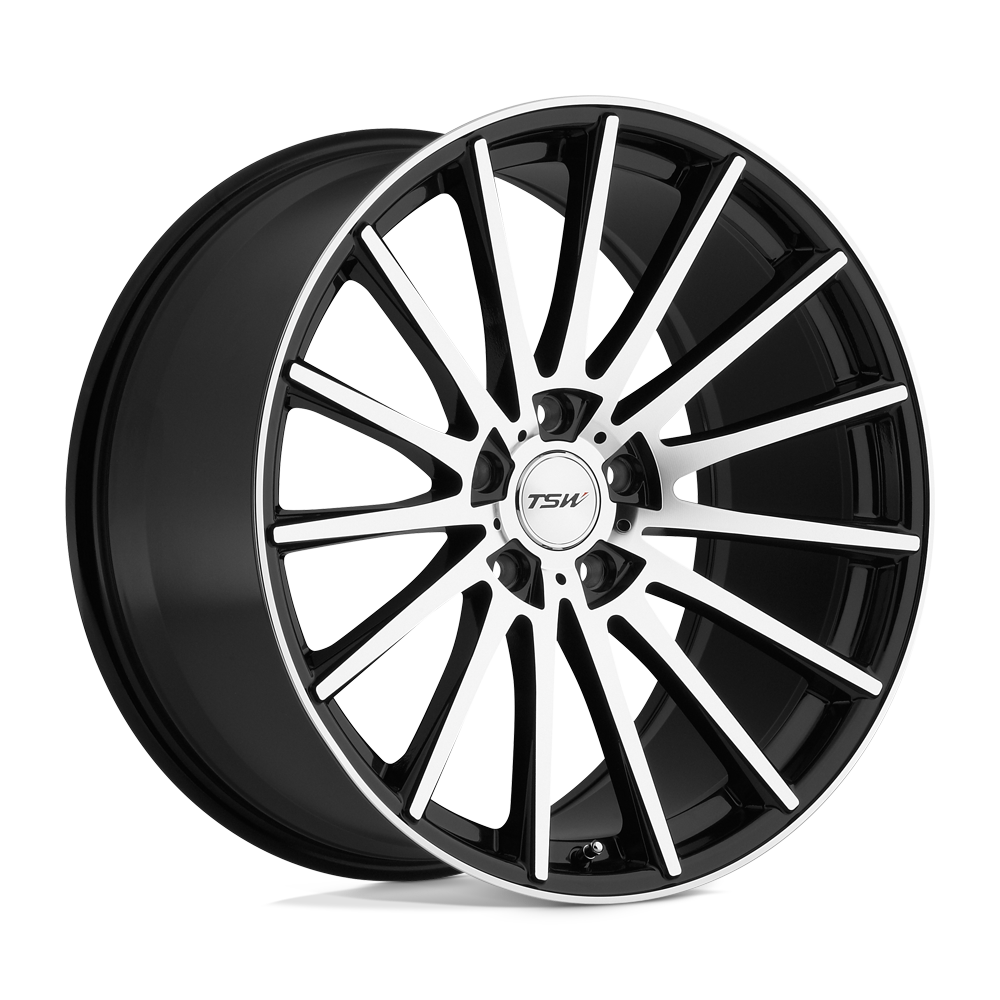 20x10 TSW Wheels CHICANE 5x112 40 offset 72.1 hub BLACK - 2010CHC405112B72