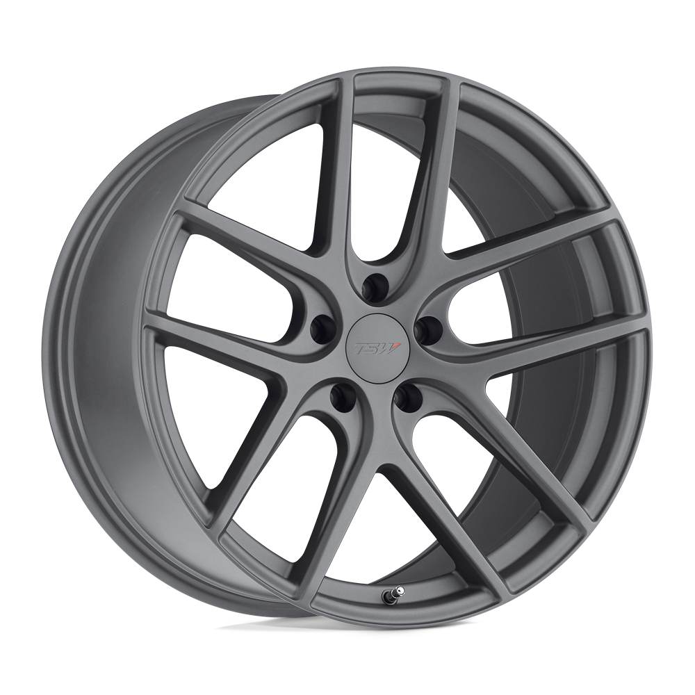 20x10.5 TSW Wheels GENEVA 5x114.3 25 offset 76.1 hub GRAY - 2005GNV255114G76