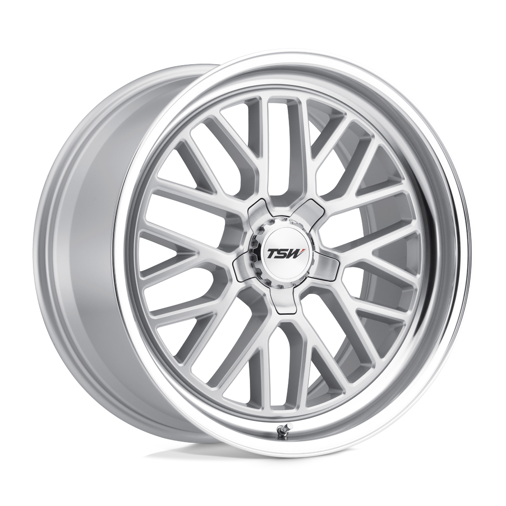 20x10 TSW Wheels HOCKENHEIM S 5x114.3 25 offset 76.1 hub SILVER - 2010HCK255114S76