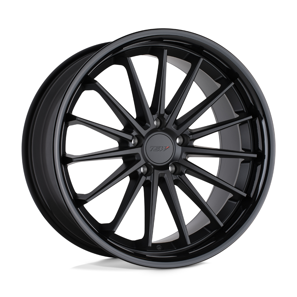 20x8.5 TSW Wheels MARINA 5x120 20 offset 76.1 hub BLACK - 2085MRA205120B76