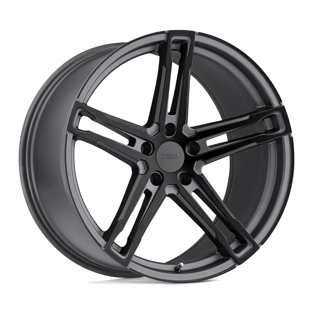 19x10.5 TSW Wheels MECHANICA 5x120 27 offset 76.1 hub GRAY - 1905MEC275120M76