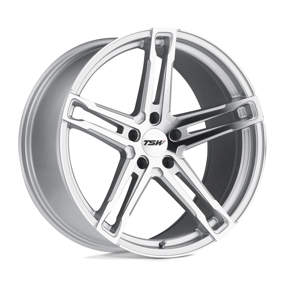 18x8 TSW Wheels MECHANICA 5x100 35 offset 72.1 hub SILVER - 1880MEC355100S72