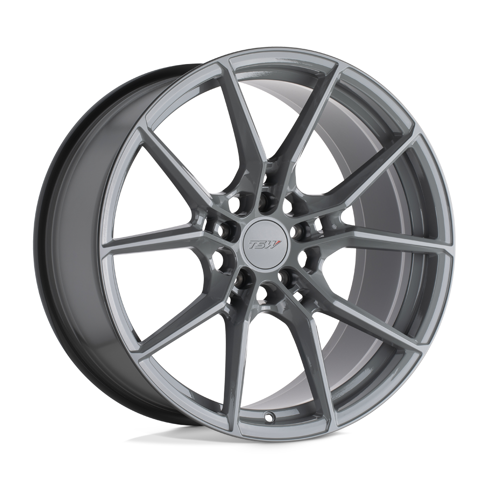 20x8.5 TSW Wheels NEPTUNE 5x112 20 offset 66.56 hub GRAY - 2085NPT205112G66