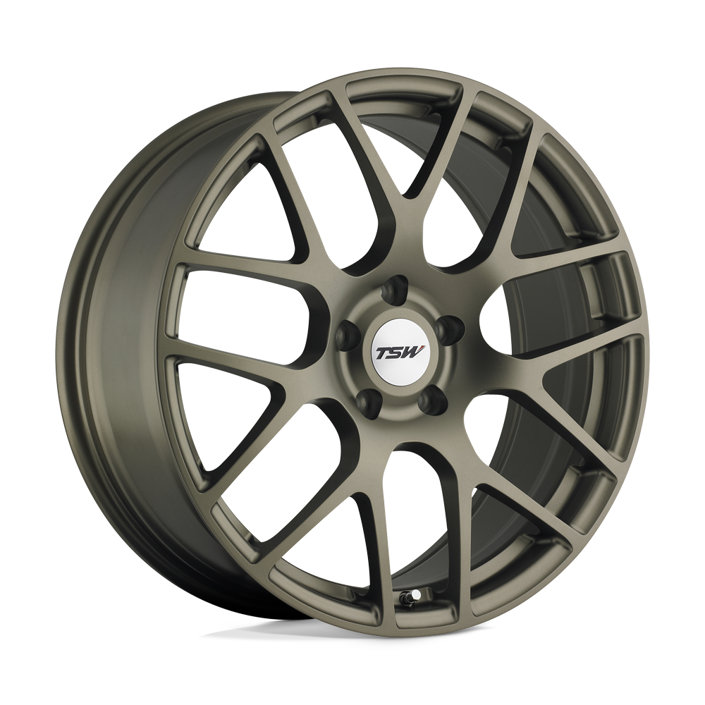 19x9.5 TSW Wheels NURBURGRING 5x112 53 offset 72.1 hub BRONZE - 1995NUR535112Z72