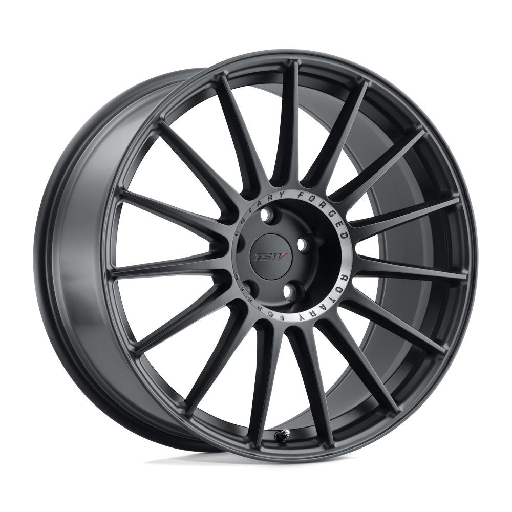 18x9.5 TSW Wheels PADDOCK 5x114.3 39 offset 76.1 hub BLACK - 1895PDK395114B76