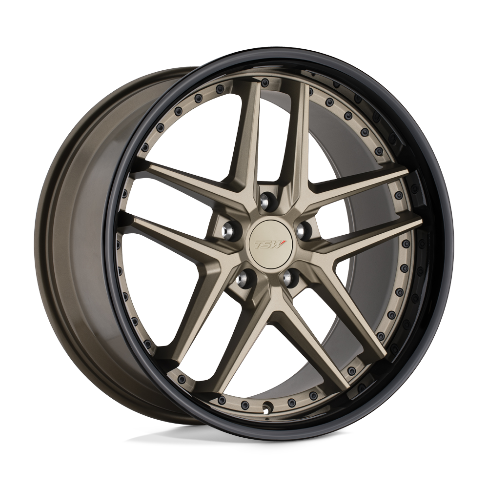 19x9.5 TSW Wheels PREMIO 5x112 40 offset 66.56 hub BRONZE - 1995REM405112Z66